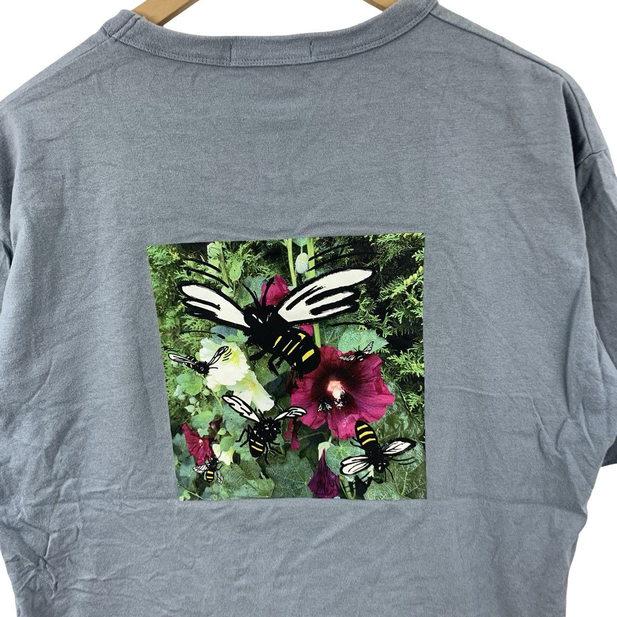 Filippa K Vintage FILIP PAGOWSKI T-Shirt Minimalist Flower Embroidery Size US M / EU 48-50 / 2 - 8 Thumbnail