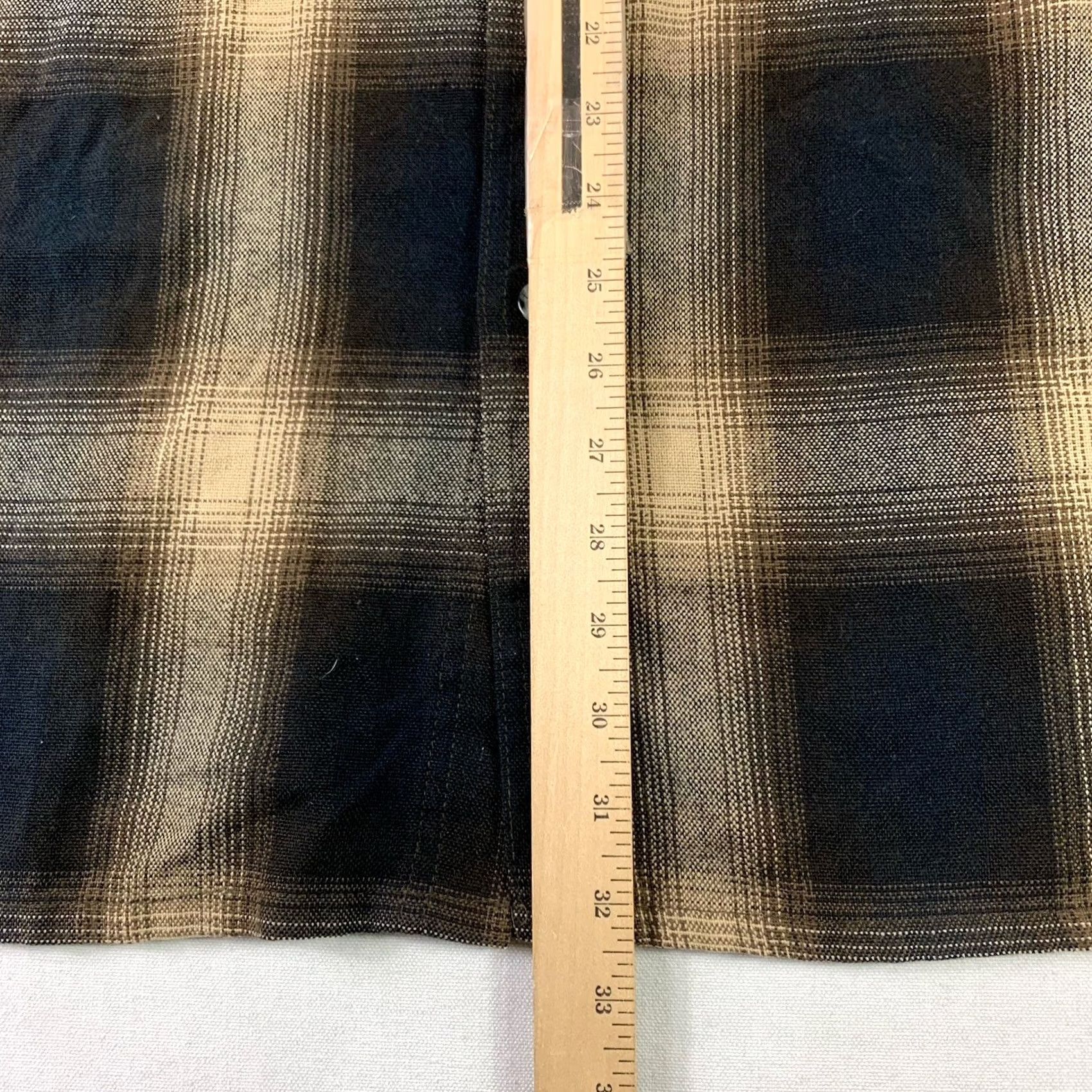Hunter VINTAGE Buffalo Hunter Button-Up Shirt Mens 3XL Brown Black plaid short sleeve USA Size US XXL / EU 58 / 5 - 3 Thumbnail