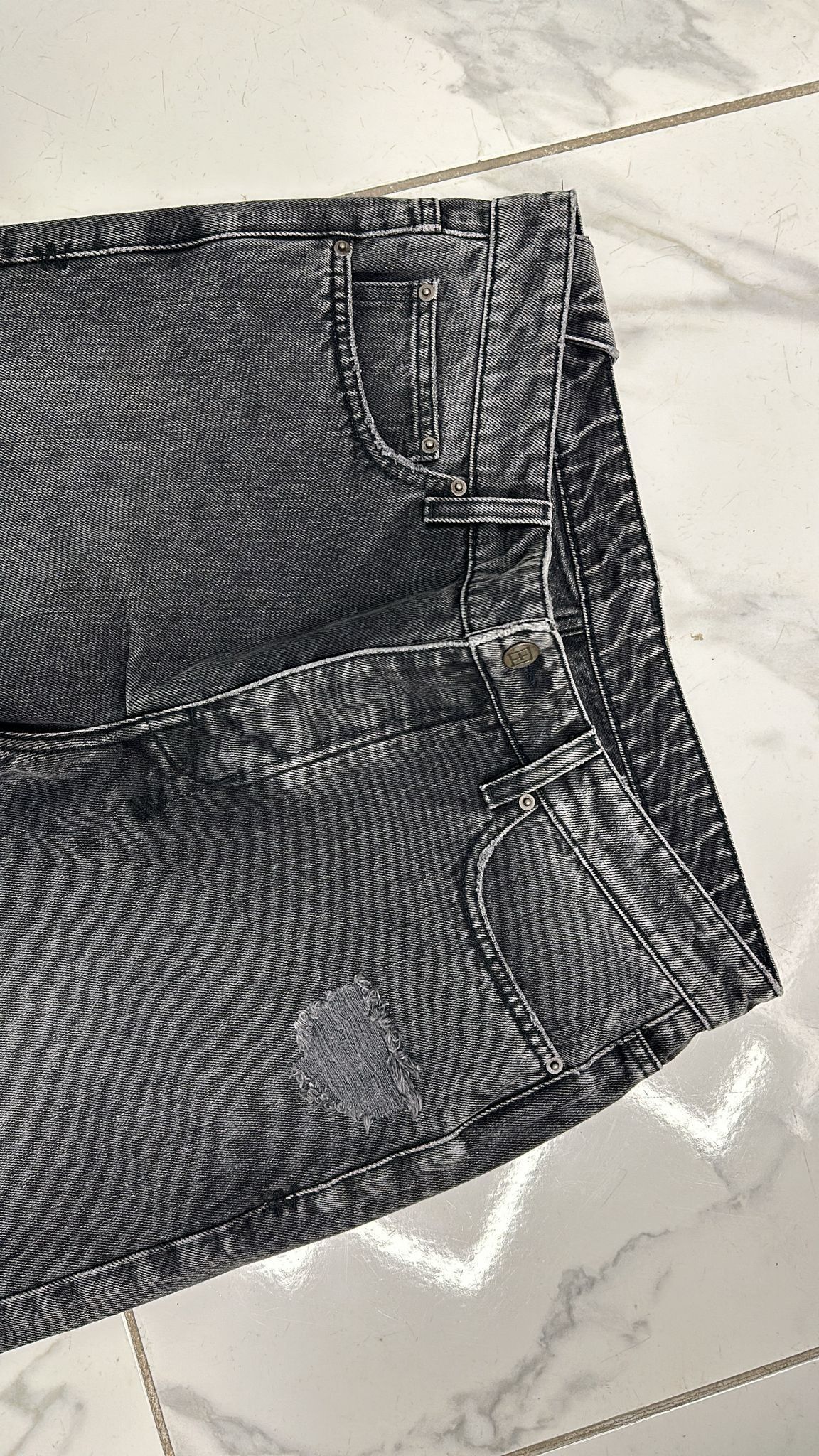 Ksubi Ksubi Asphalt Trashed Sample Jean Size 32 Size US 32 / EU 48 - 4 Thumbnail