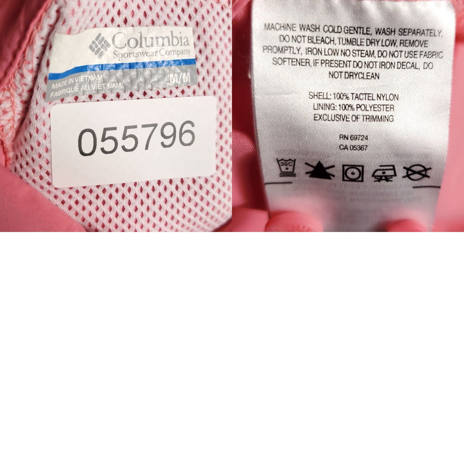 Pinko Columbia Shirt Womens Size Medium Pink Vented Outdoors Button Up Short Sleeve Size M / US 6-8 / IT 42-44 - 8 Thumbnail