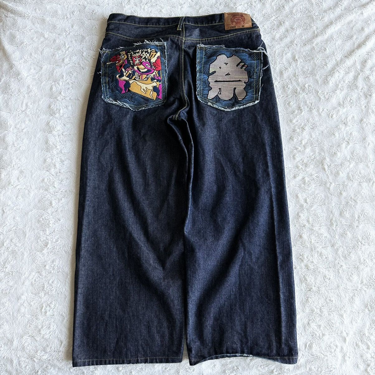 RMC Jeans Vintage Red Monkey Company RMC Jeans Mens 38x28 Tag 40 Dark Size US 38 / EU 54 - 2 Thumbnail