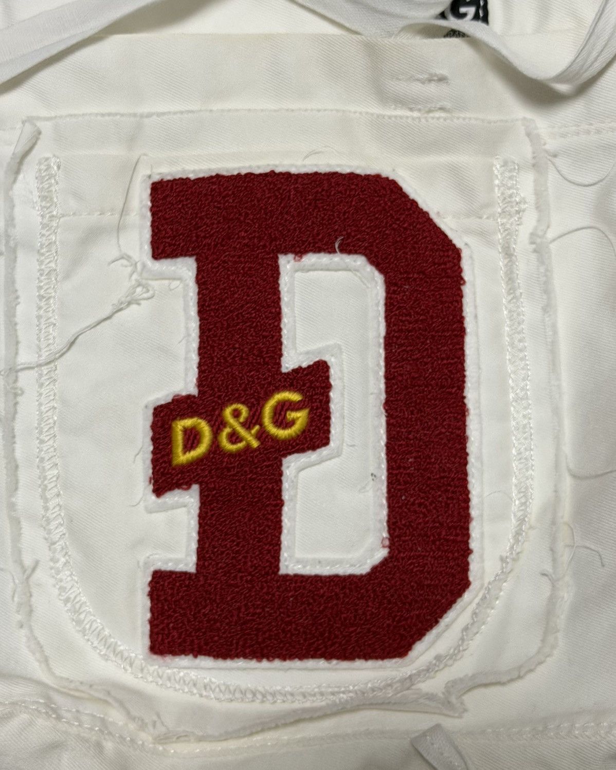 Dolce & Gabbana D&G Spring Summer 2002 “Criminal” Patch Shoulder Bag Size ONE SIZE - 5 Thumbnail