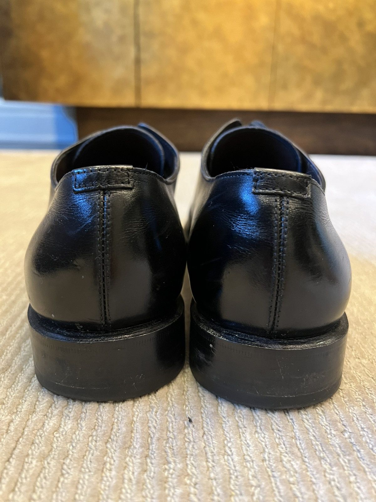 Salvatore Ferragamo Ferragamo Tramezza plain toe Oxford Black 8.5EE (9.5US) Size US 9.5 / EU 42-43 - 7 Thumbnail