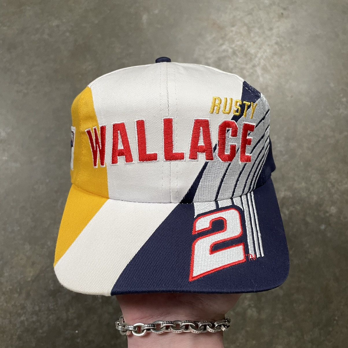 NASCAR × Vintage Vintage NASCAR Rusty Wallace Snapback Hat 50th Anniversary Size ONE SIZE - 1 Thumbnail