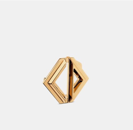 Dior o1w1db10425 4942OR Size: OS / CD Diamond Belt Buckle in Gold Size ONE SIZE - 2 Thumbnail