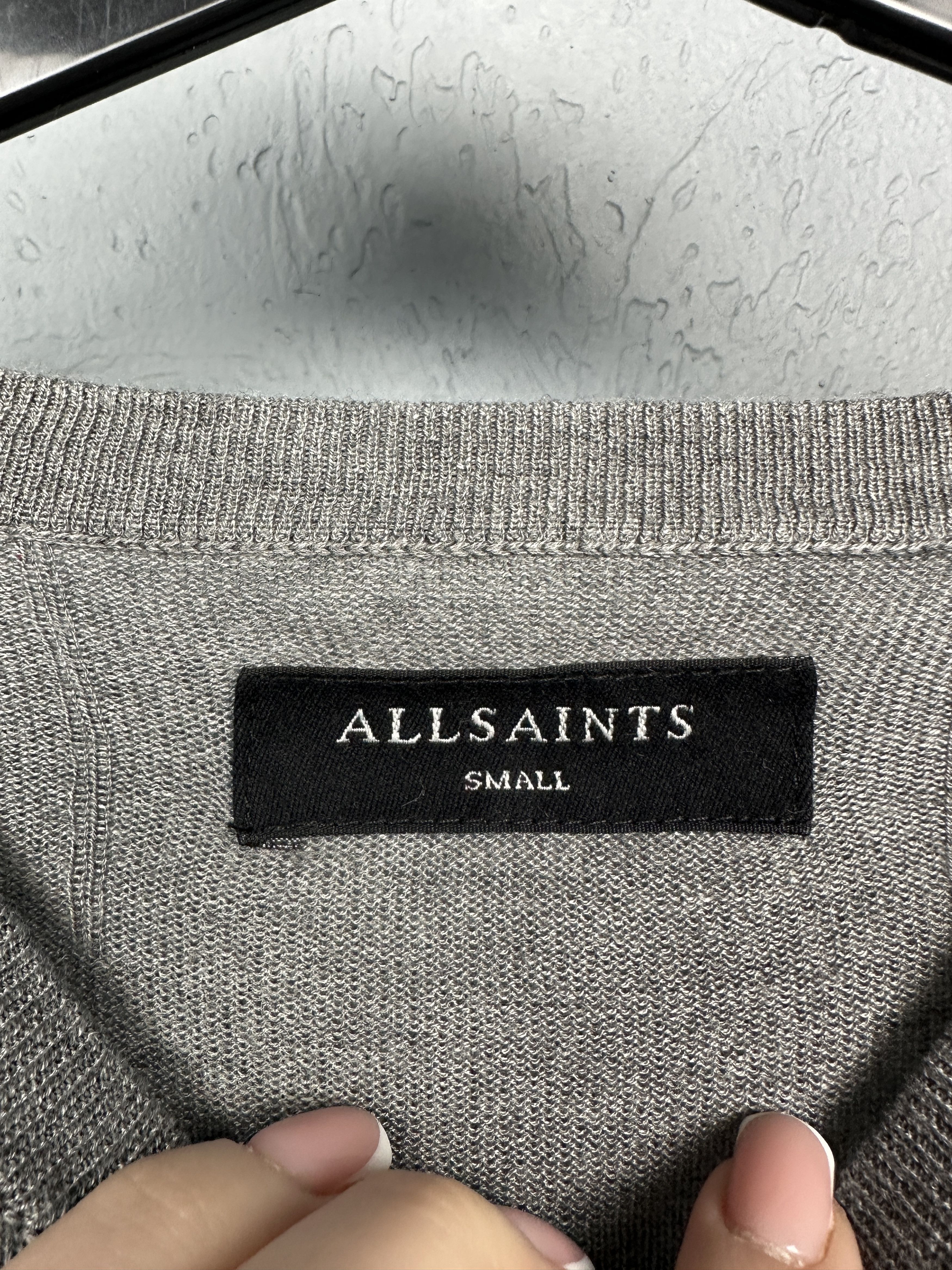 Allsaints Allsaints Mens Nomo Crew Neck Sweater Size US S / EU 44-46 / 1 - 4 Thumbnail