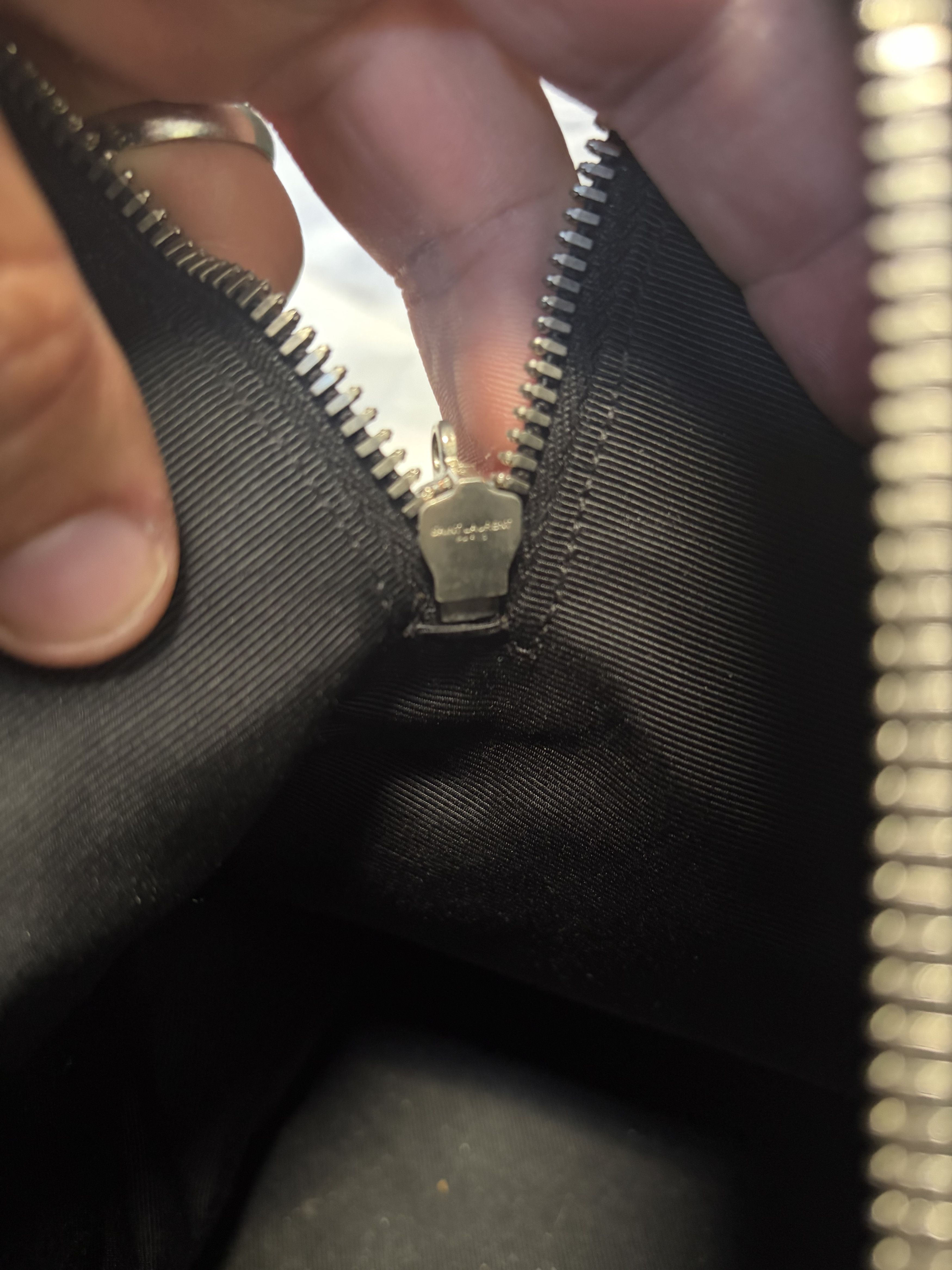 Saint Laurent Paris Leather Weekender bag suitcase Size ONE SIZE - 10 Thumbnail