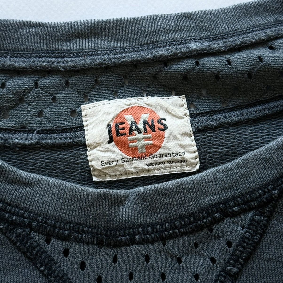 Michiko Koshino 90s Michiko Koshino Military Yen Jeans Tactical Sweatshirt Size US XL / EU 56 / 4 - 8 Thumbnail