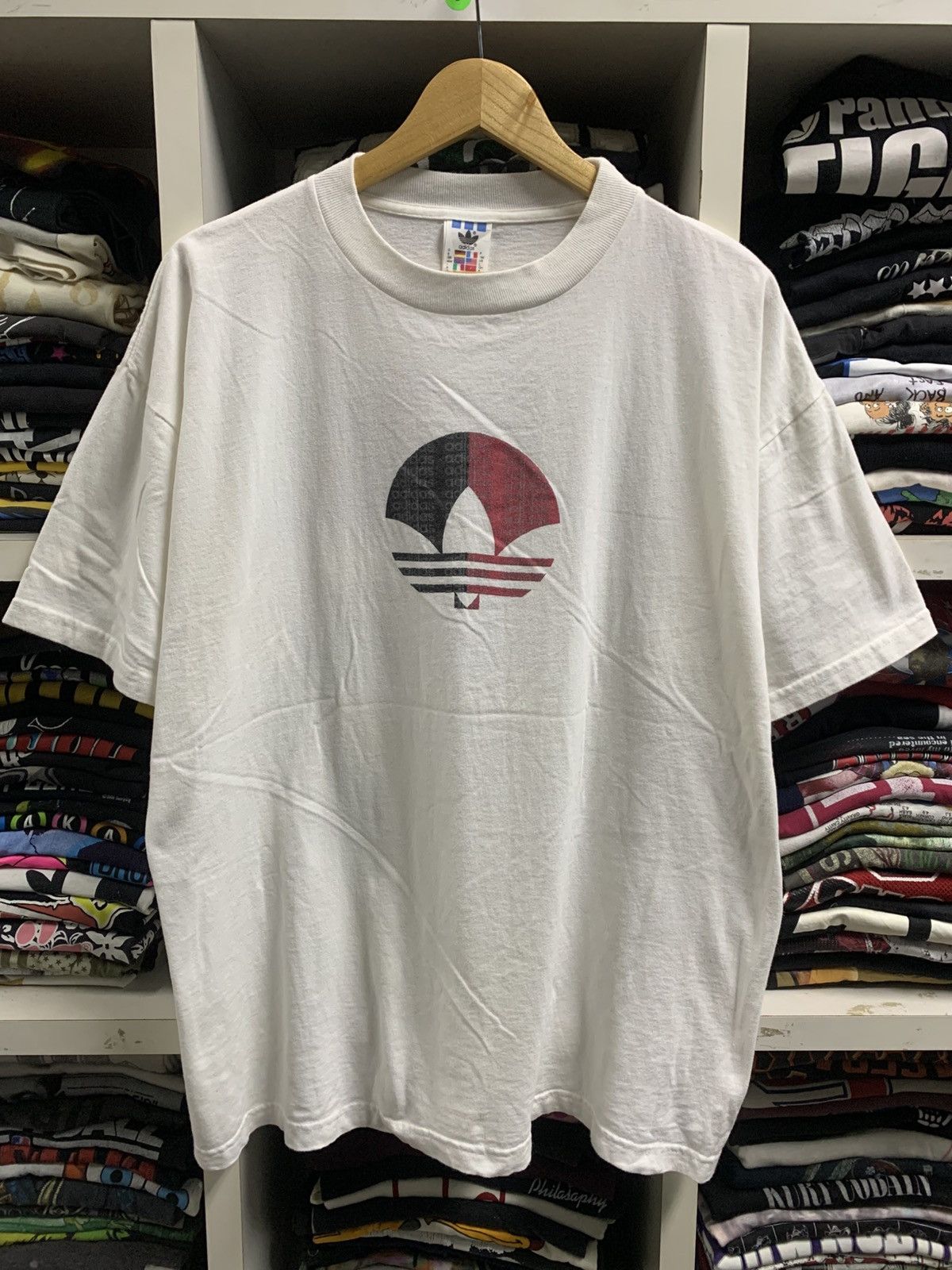 Adidas × Vintage Vintage Adidas Size US L / EU 52-54 / 3 - 3 Thumbnail
