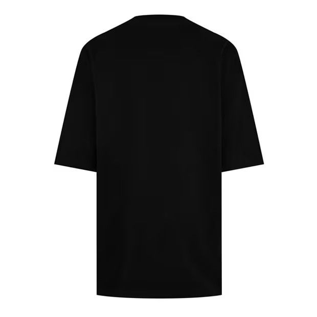 Balenciaga o1g2r1mq0924 Oversized T Shirts in Black Size L / US 10 / IT 46 - 2 Thumbnail