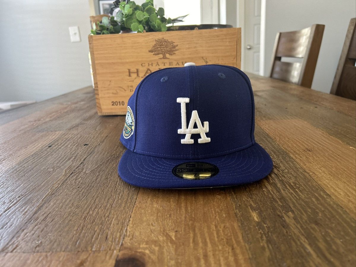 New Era Mens New Era LA Dodgers 50th Anniversary Cap Fitted Size 7 ...