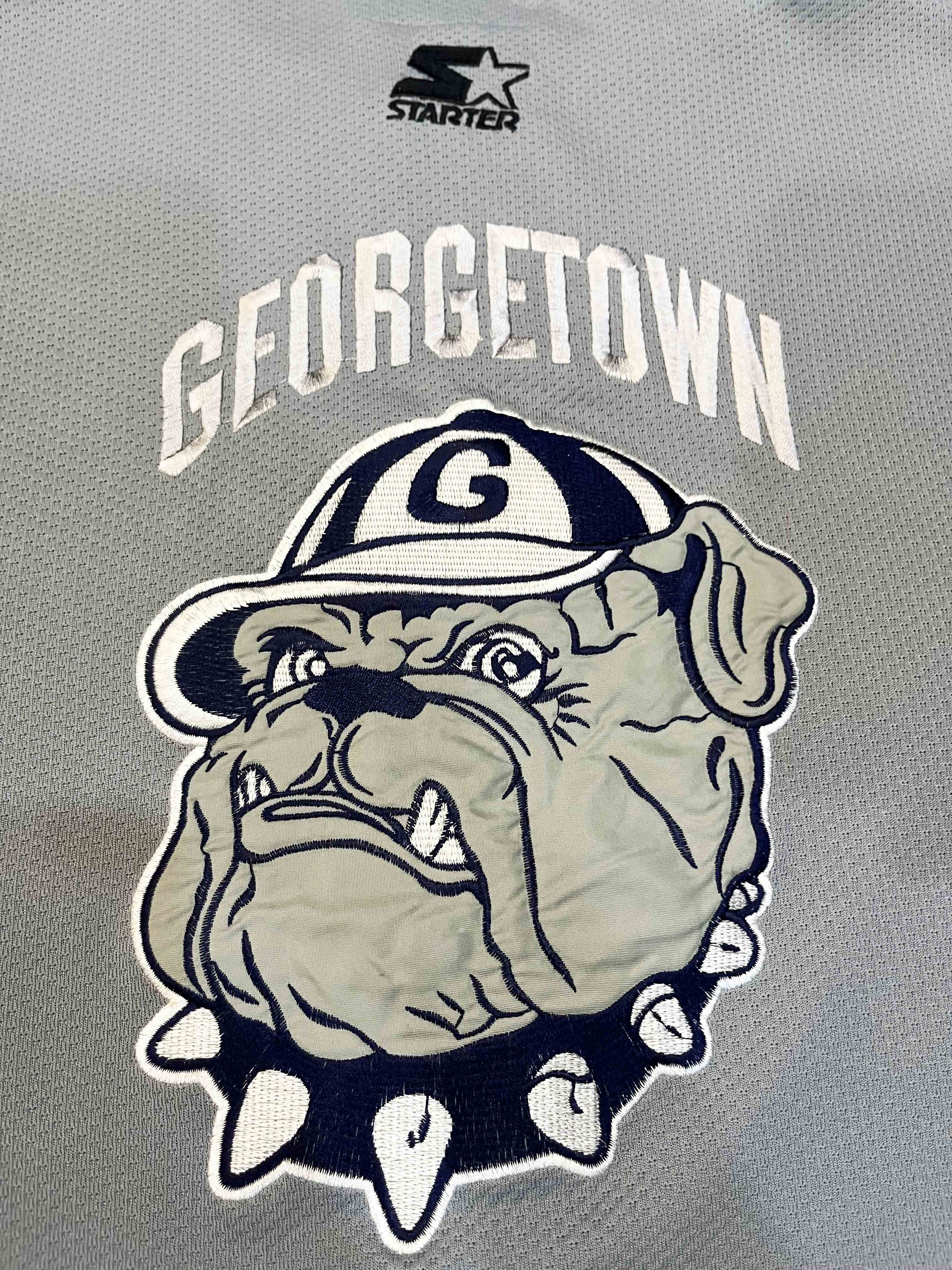 NCAA × Starter × Vintage Vintage Starter NCAA Georgetown Hoyas Baseball Jersey Size US XL / EU 56 / 4 - 5 Thumbnail