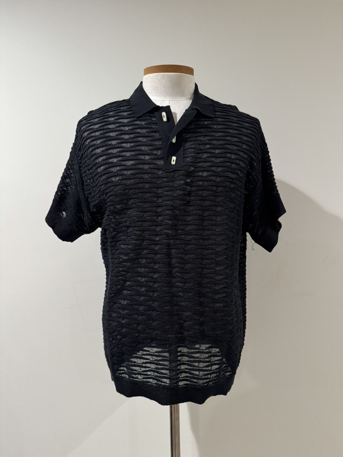 Namacheko Namacheko Abstract Jacquard Polo | Grailed
