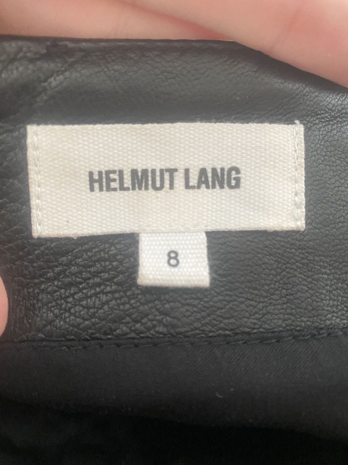 Helmut Lang Helmut lang lamb skin Luxury skirt Size 30" / US 8 / IT 44 - 2 Thumbnail