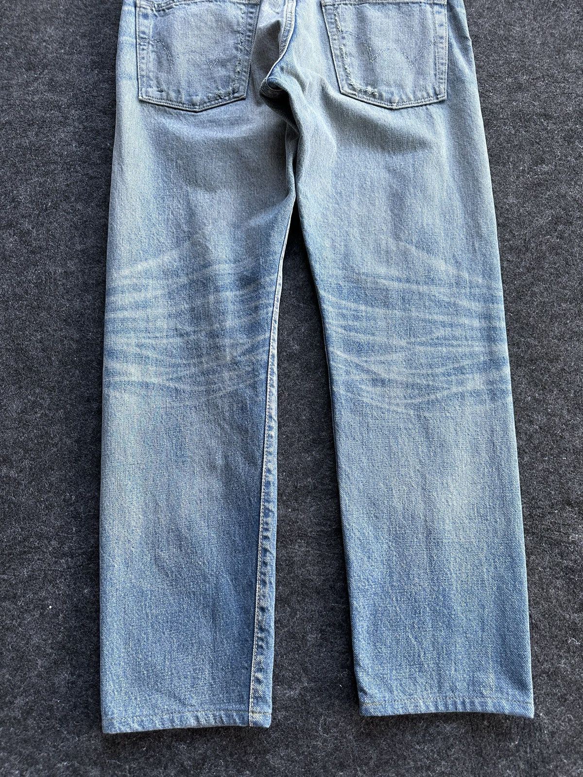 Edwin × Hysteric Glamour × Vintage Vintage Edwin 544 Selvedge Washed Blue Denim D474 Size US 32 / EU 48 - 6 Thumbnail