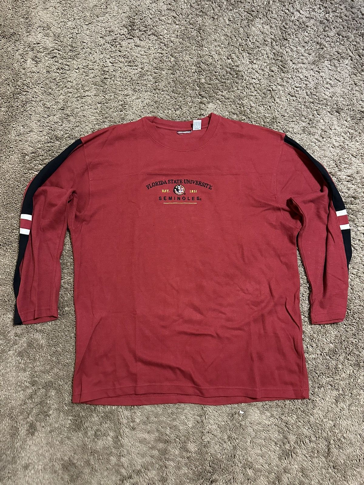 NCAA × Vintage Vintage NCAA Florida State “est 1951” sweater 90s size 2xl Size US XXL / EU 58 / 5 - 1 Thumbnail