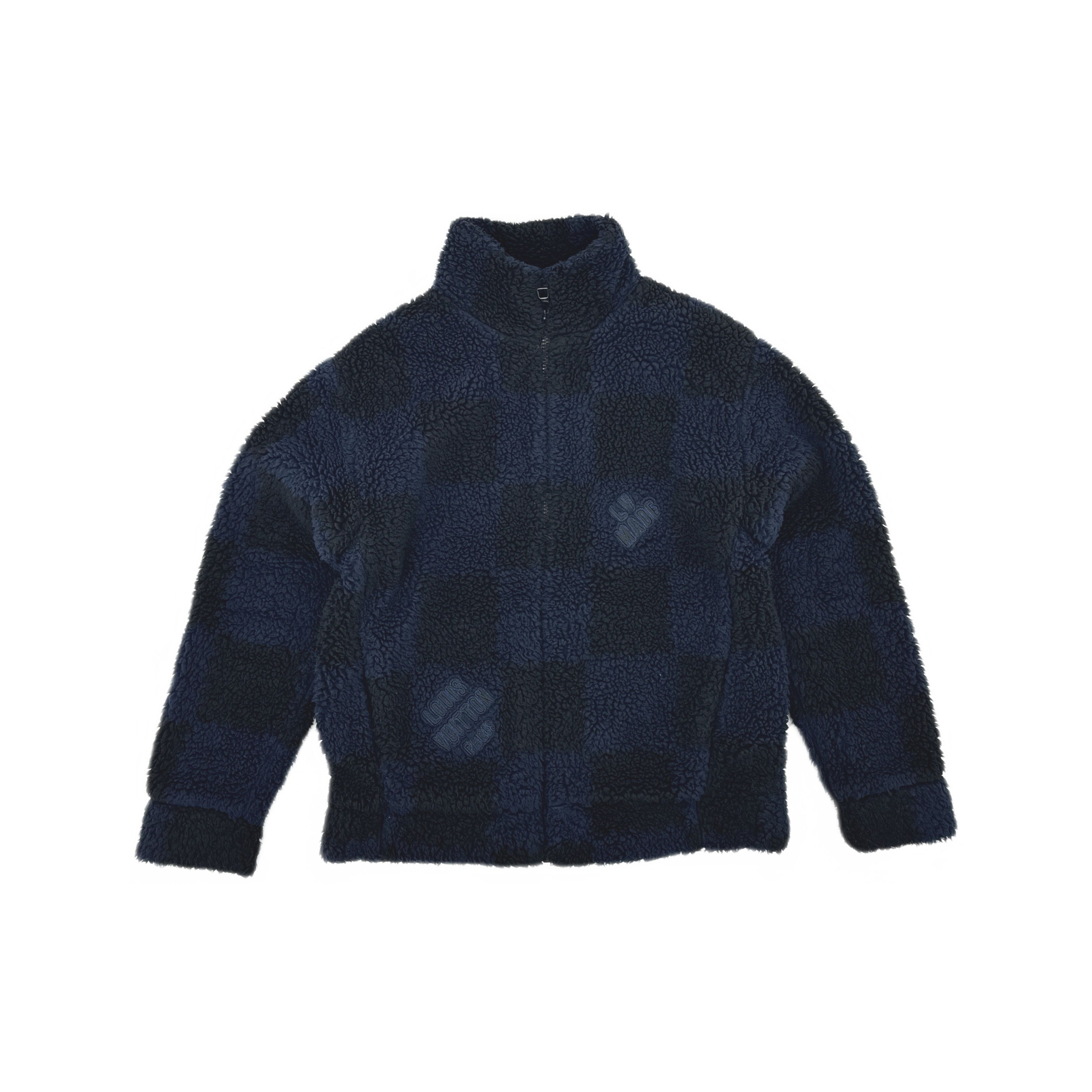 Louis Vuitton Louis Vuitton x NIGO Damier Fleece Jacket XL Size US XL / EU 56 / 4 - 1 Thumbnail