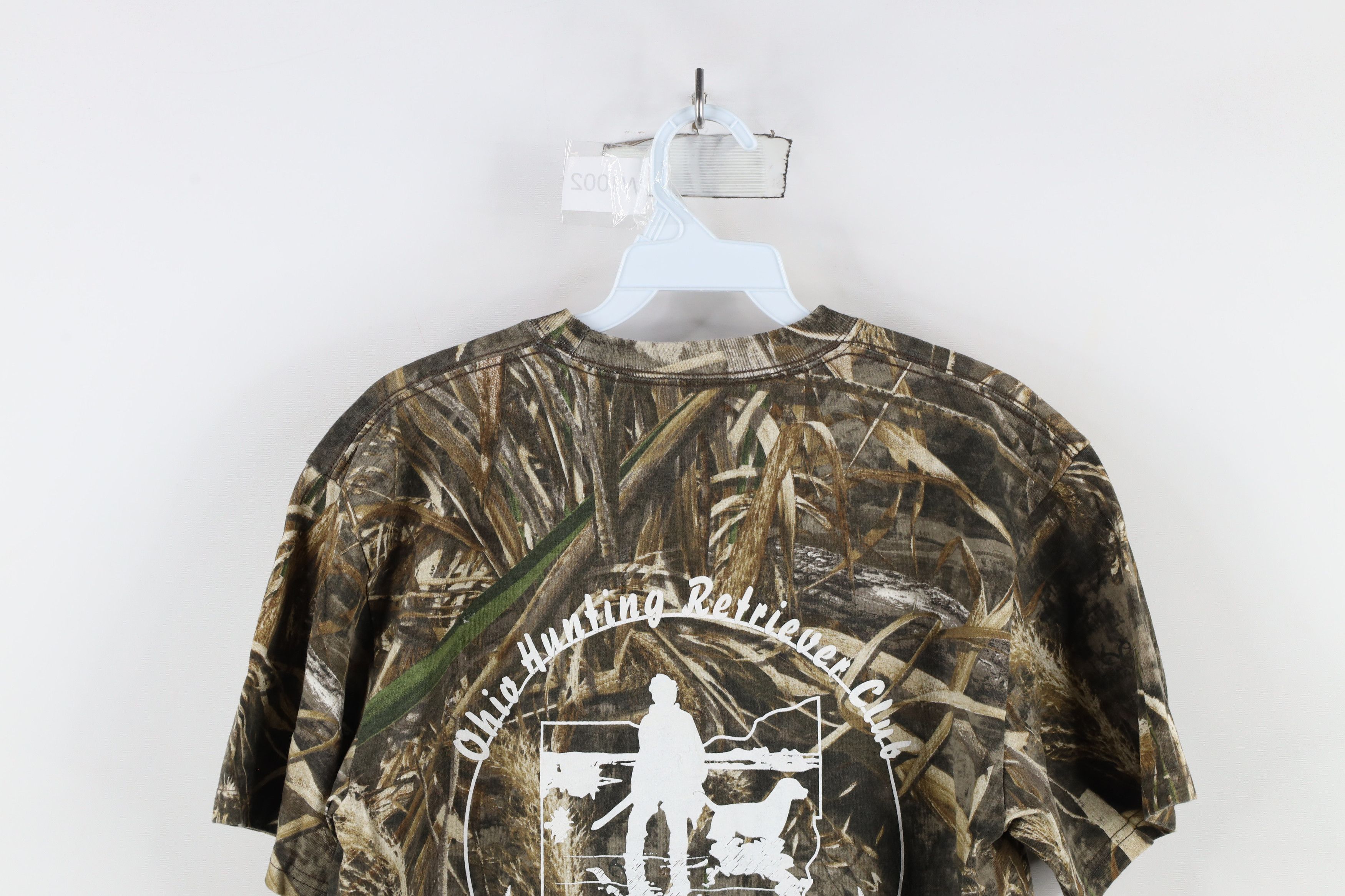 Russell Athletic × Vintage Vintage Y2K Russell Athletic Realtree Camouflage T-Shirt Size US M / EU 48-50 / 2 - 9 Thumbnail