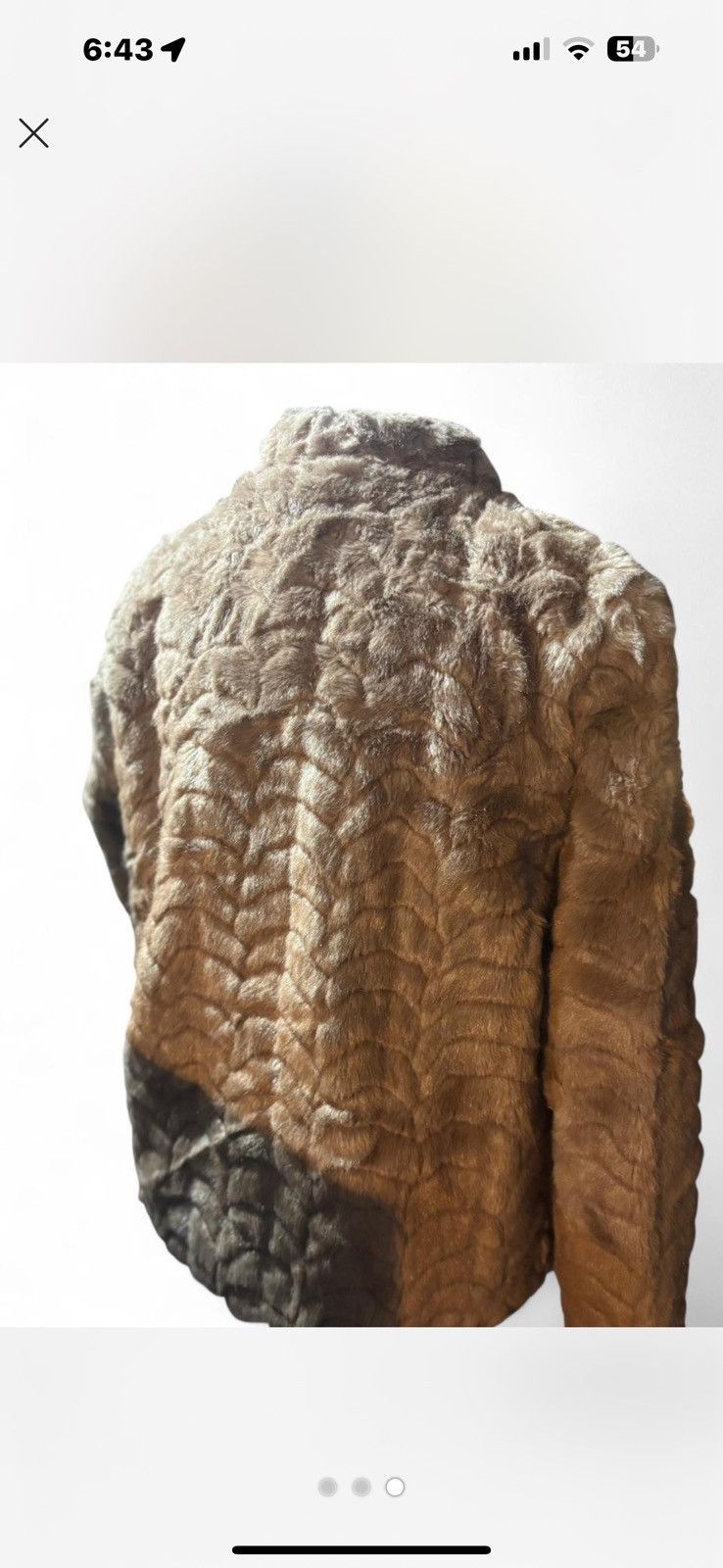 Other Junior Look- Faux Fur Beige Size M / US 6-8 / IT 42-44 - 3 Thumbnail