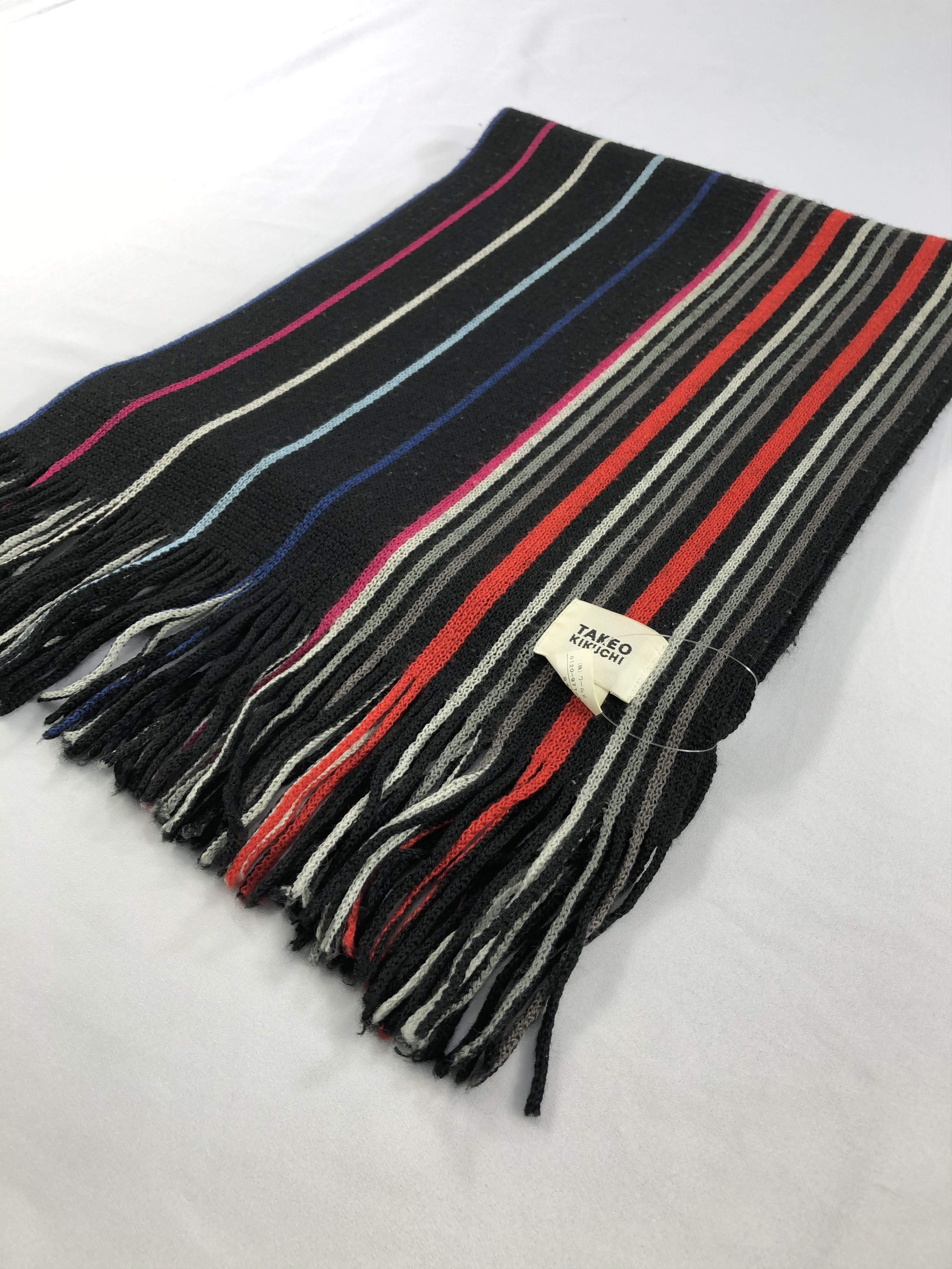 Takeo Kikuchi Vintage Takeo Kikuchi Scarf/Muffler/Neckwear MF1839 Size ONE SIZE - 3 Thumbnail