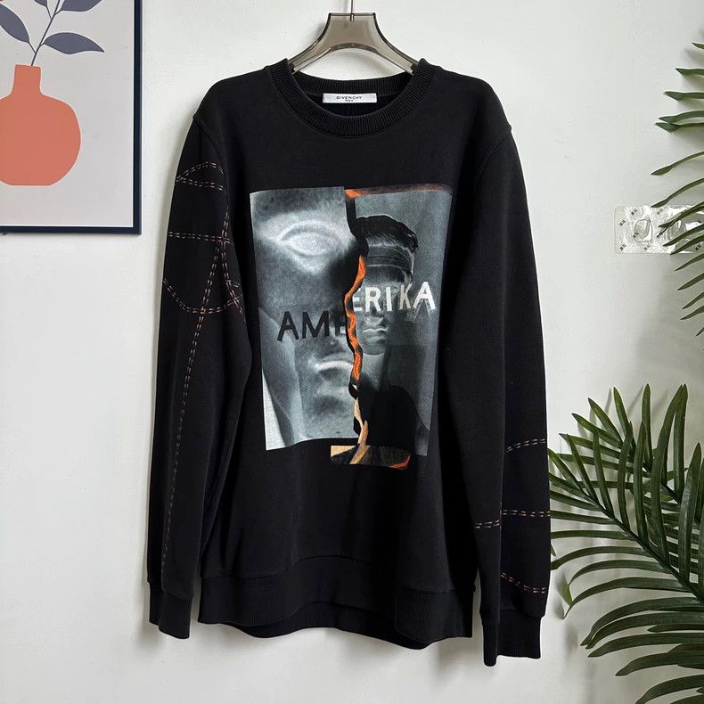 Givenchy Givenchy 10035 Black Printed Hoodie, XS size Size US XS / EU 42 / 0 - 1 Thumbnail