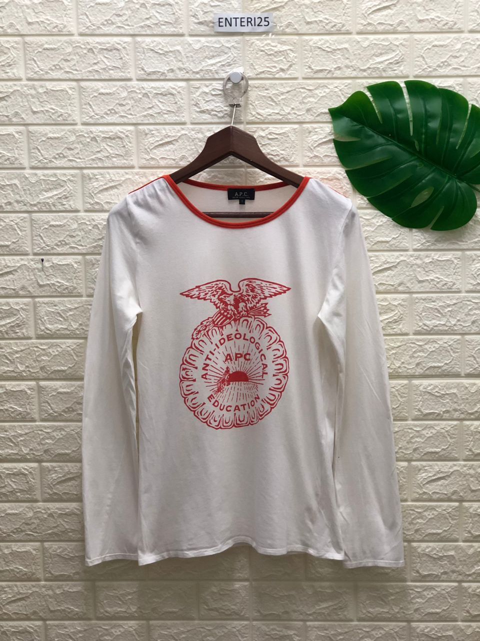A.P.C. A.P.C japan Rue De Fleurus Paris anti ideological education Size US M / EU 48-50 / 2 - 1 Thumbnail