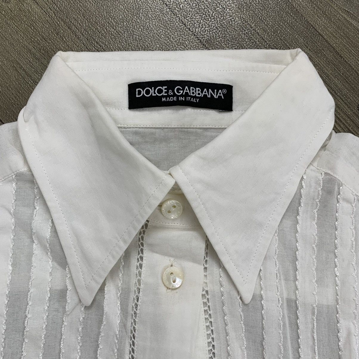 Designer × Dolce & Gabbana Y2k💥Women’s Dolce & Gabbana Blouse Shirt Size S / US 4 / IT 40 - 5 Thumbnail