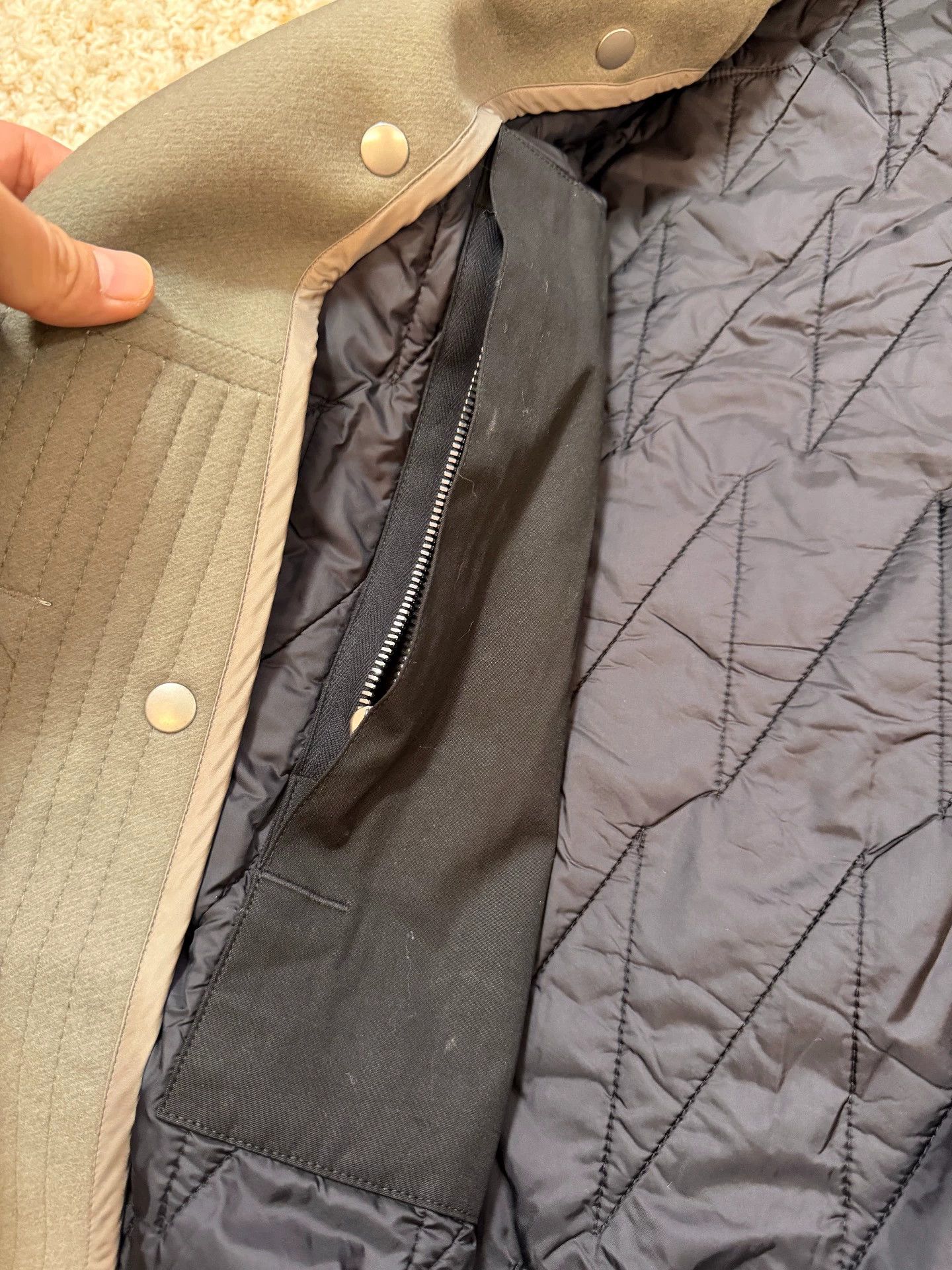Rick Owens Rick Owens main line lightweight cotton coat. Size S / US 4 / IT 40 - 7 Thumbnail