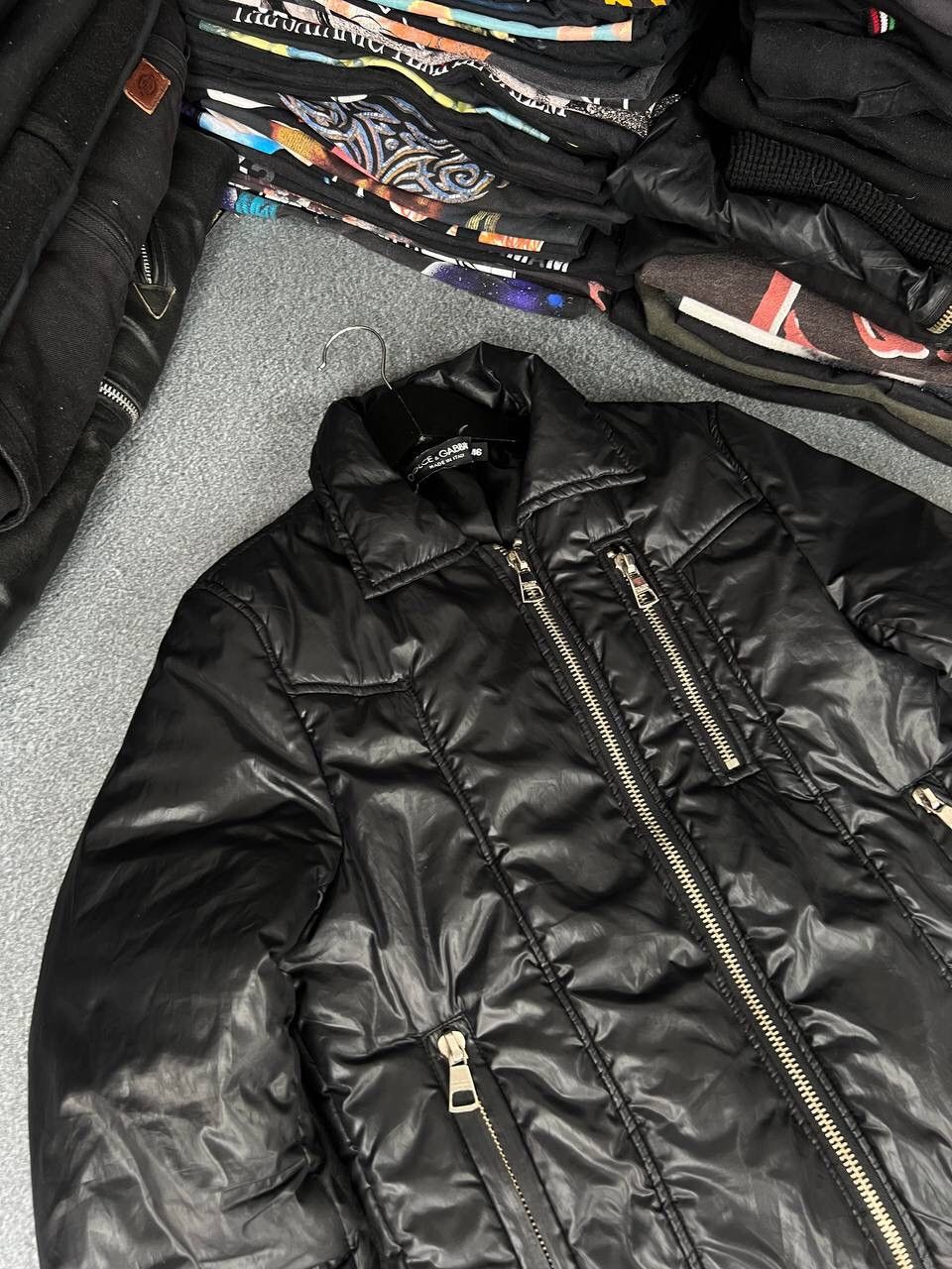 Dolce & Gabbana D&G Dolce & Gabbana Luxury Multi Zip Puffer Jacket Size L / US 10 / IT 46 - 2 Thumbnail