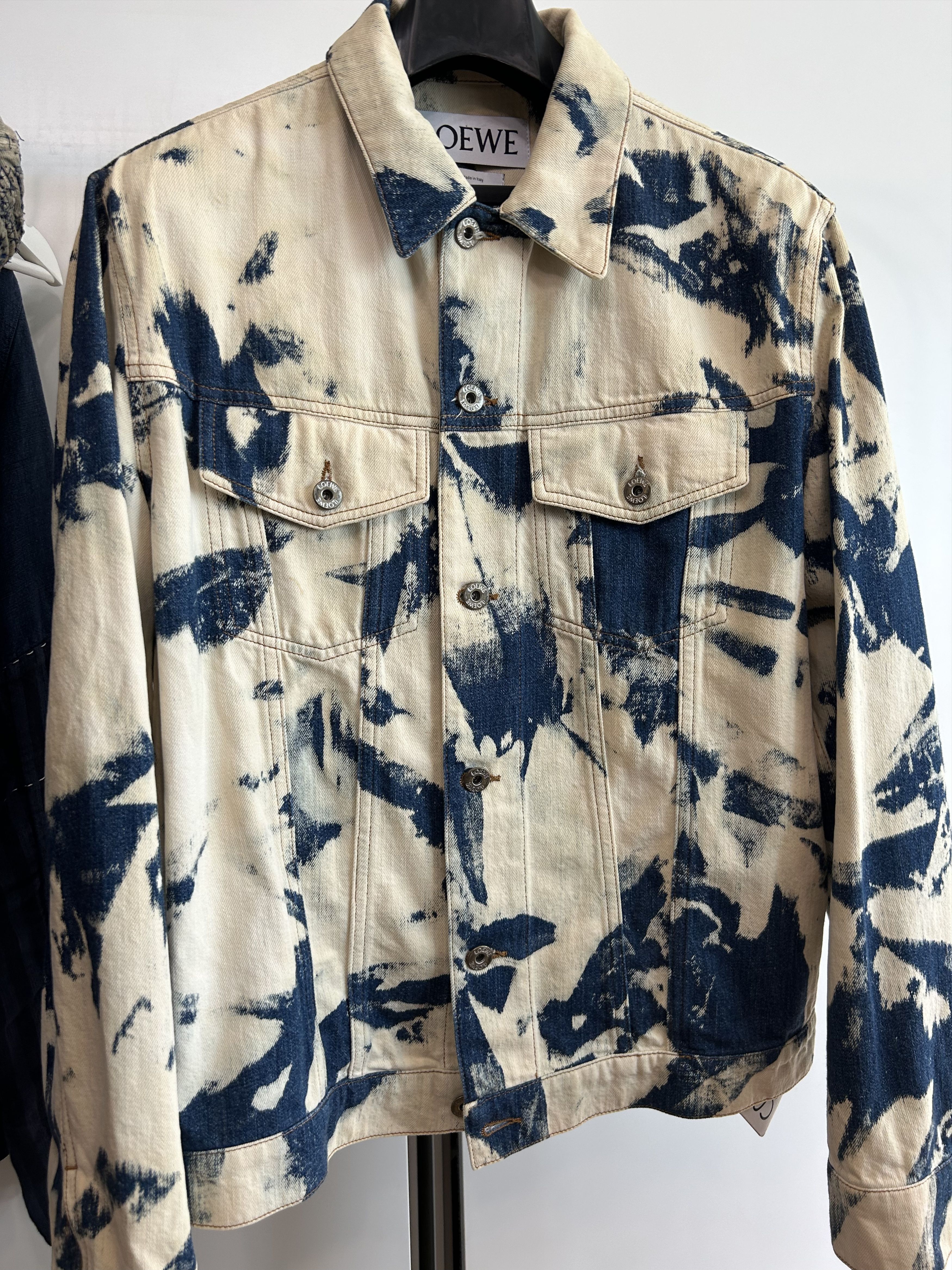 Loewe LOEWE Shaped-Dyeing Trucker Jacket Size US M / EU 48-50 / 2 - 3 Thumbnail