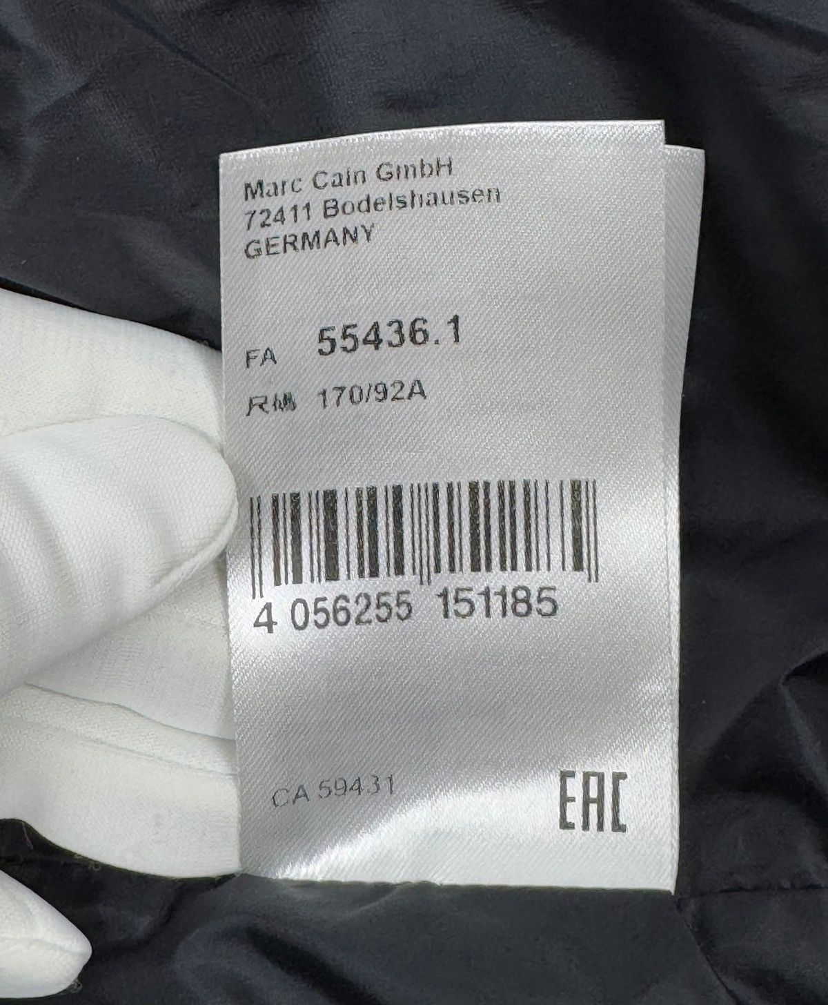 Other Marc Cain Down Puffer Jacket Quilted High-Neck size 4 Size L / US 10 / IT 46 - 17 Thumbnail