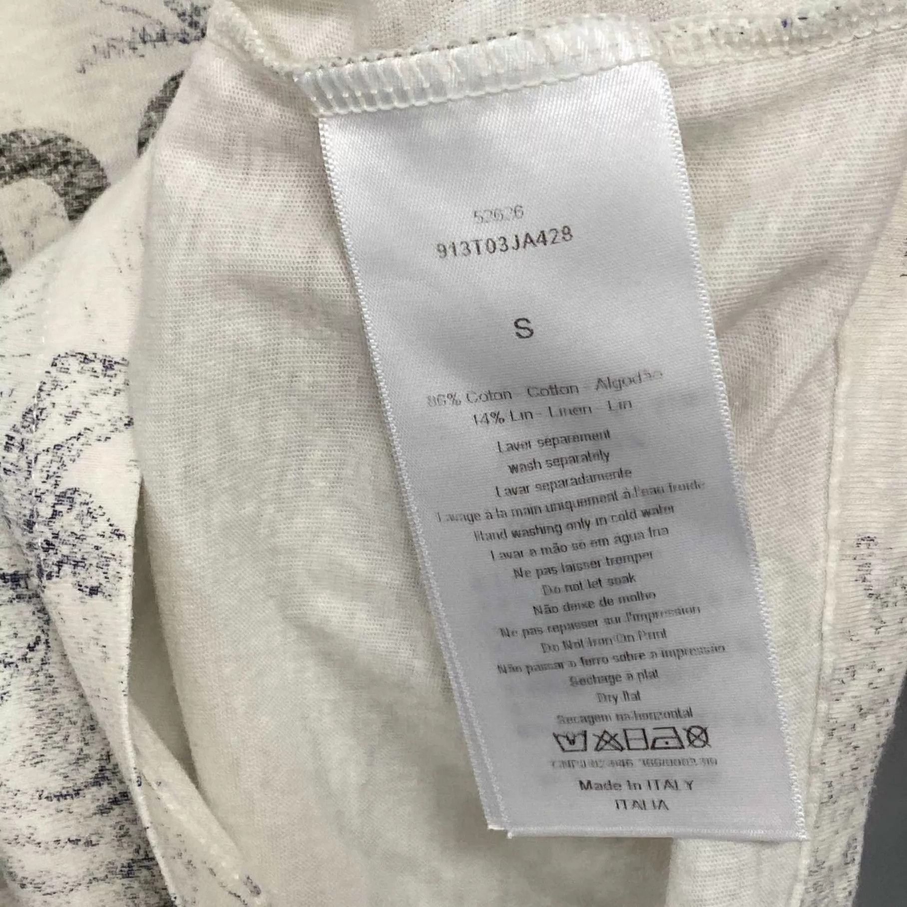 Dior Dior Zoo Pattern Logo SS T-Shirt S 99 New Size US S / EU 44-46 / 1 - 5 Thumbnail