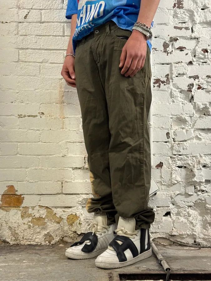 Dolce & Gabbana SS2006 Dolce & Gabbana Gradient Green & Yellow Pants Size US 34 / EU 50 - 3 Thumbnail