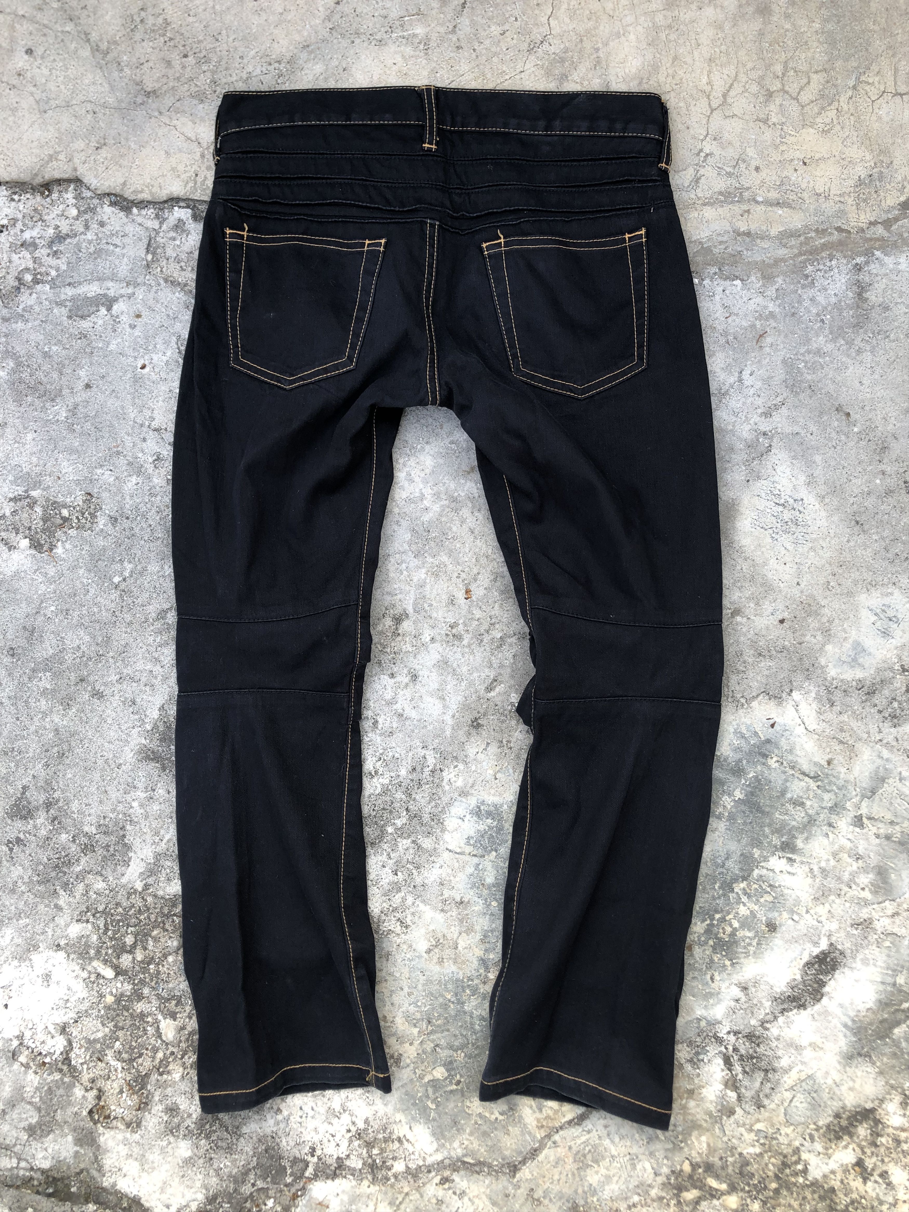 Junya Watanabe Junya Watanabe Comme des Garçons MAN AD2004 Biker Pants Size US 30 / EU 46 - 2 Thumbnail