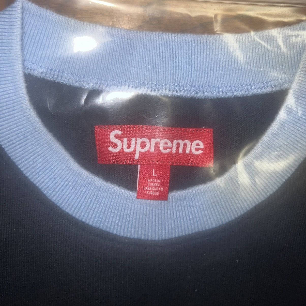 Supreme Supreme Split S/S Football Top Black Size: L Size US L / EU 52-54 / 3 - 3 Thumbnail