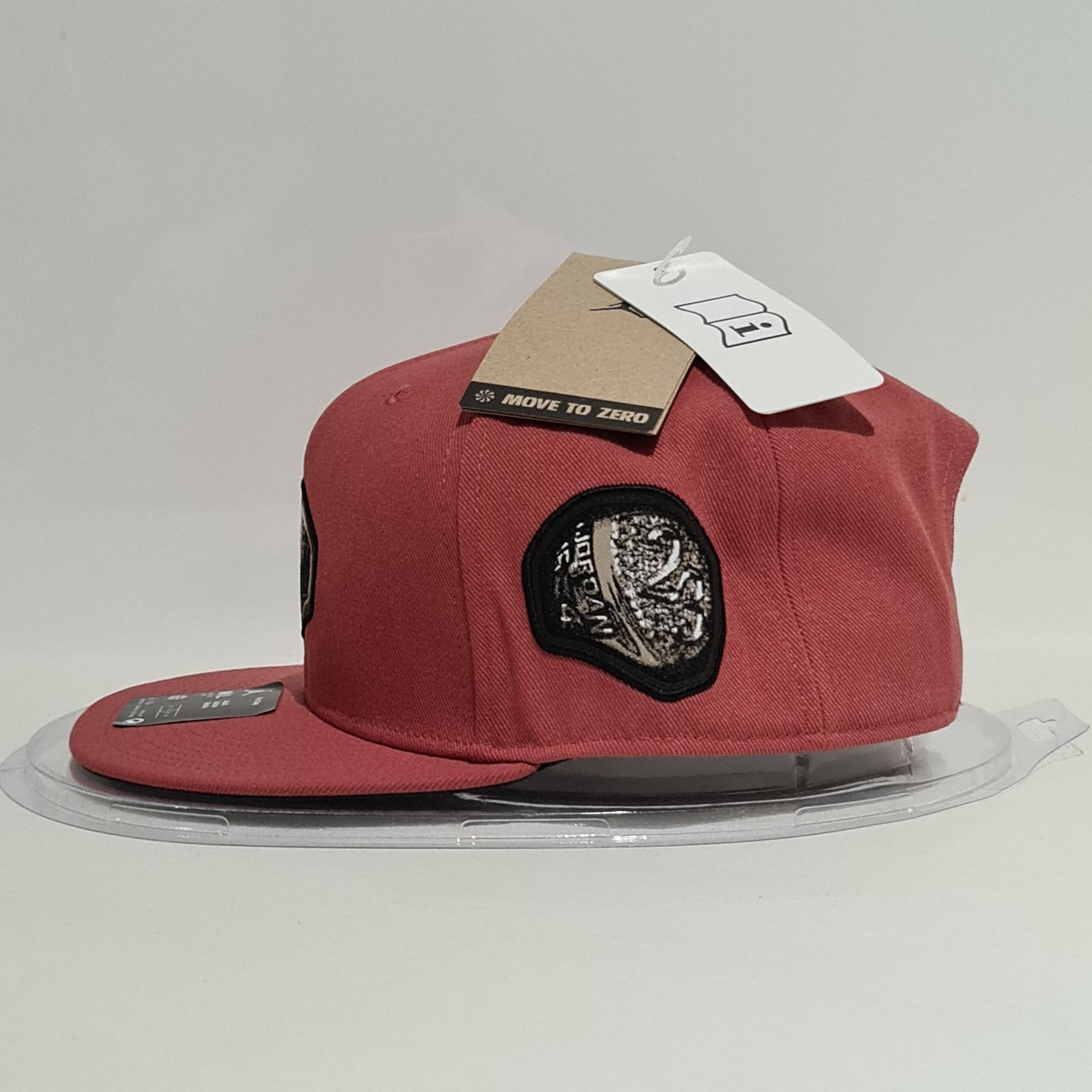Jordan Brand Jordan Cap Snapback 'Flight MVP Champs Rings' Blush Red Size ONE SIZE - 3 Thumbnail