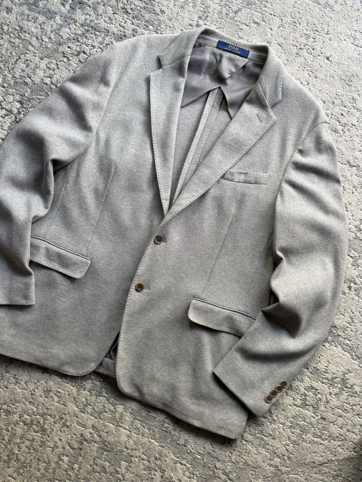 Polo Ralph Lauren Polo Ralph Lauren Gray cotton Blazer Jacket Size 44R Size 44R - 3 Thumbnail
