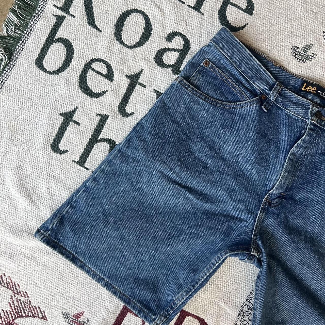 Vintage Crazy Vintage Y2K Essential Skater Style Grunge Denim Jean Short Size US 34 / EU 50 - 2 Thumbnail