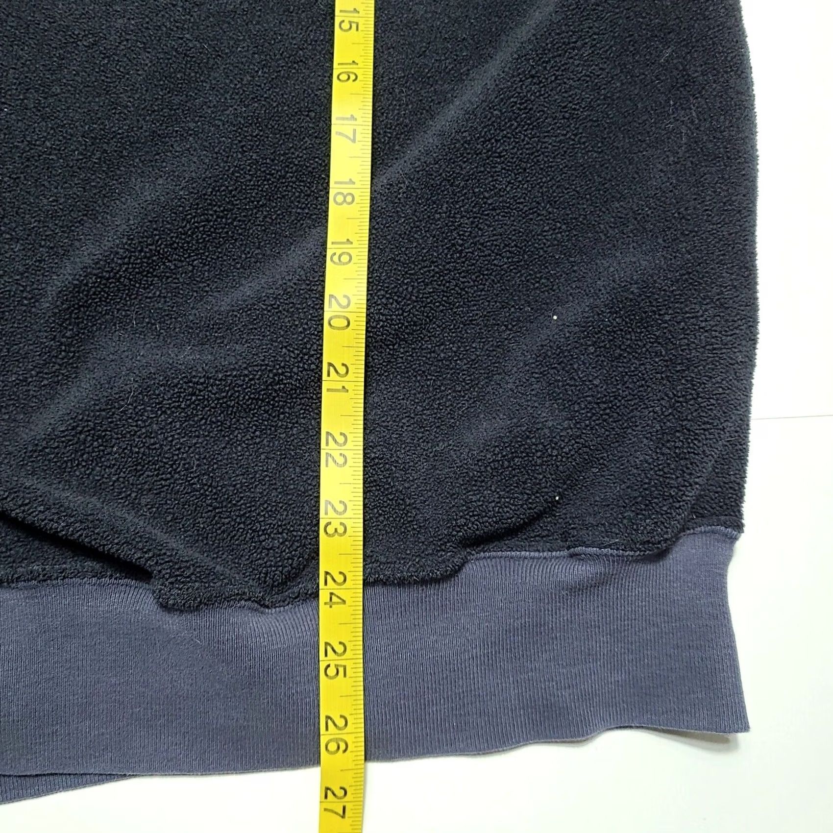 Polo Ralph Lauren VINTAGE Polo Ralph Lauren Men Blue 1/4 Zip Teddy Fleece Red Pony Size Large Sweater Zipper Logo Embroidered Long Sleeve Mock Neck 100% Polyester Size US L / EU 52-54 / 3 - 5 Thumbnail