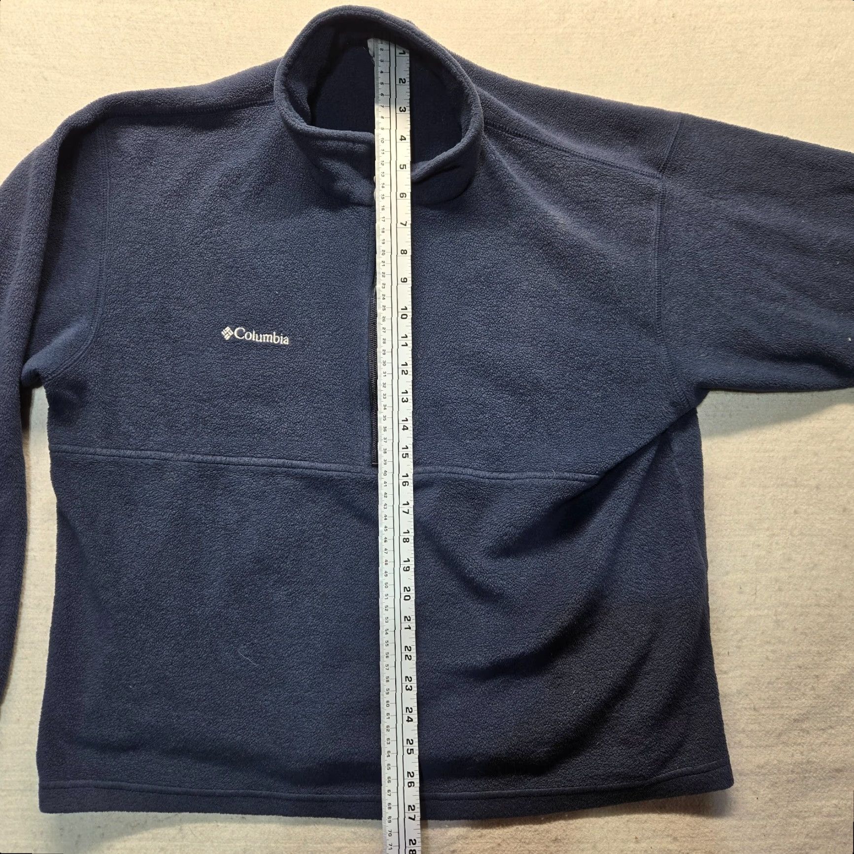 Vintage Columbia Jacket Fleece Blue Full Zip Adult Women's XL Extra Large Coat Sweater Womens Size XL / US 12-14 / IT 48-50 - 6 Thumbnail