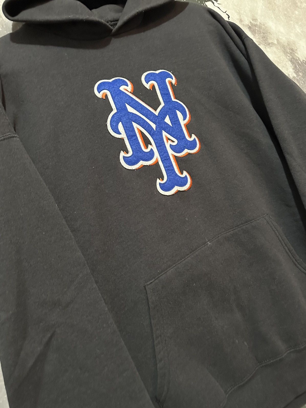 Lee New York Mets Lee Sport hoodie Size US XXL / EU 58 / 5 - 3 Thumbnail