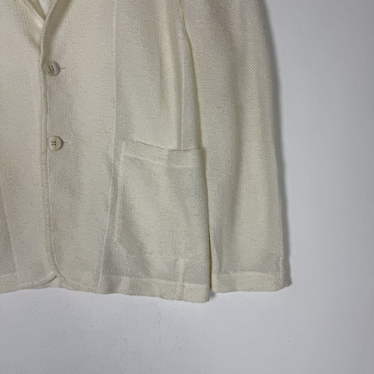 Tonello CLAUDIO TONELLO Cream Cardigan Size US M / EU 48-50 / 2 - 3 Thumbnail