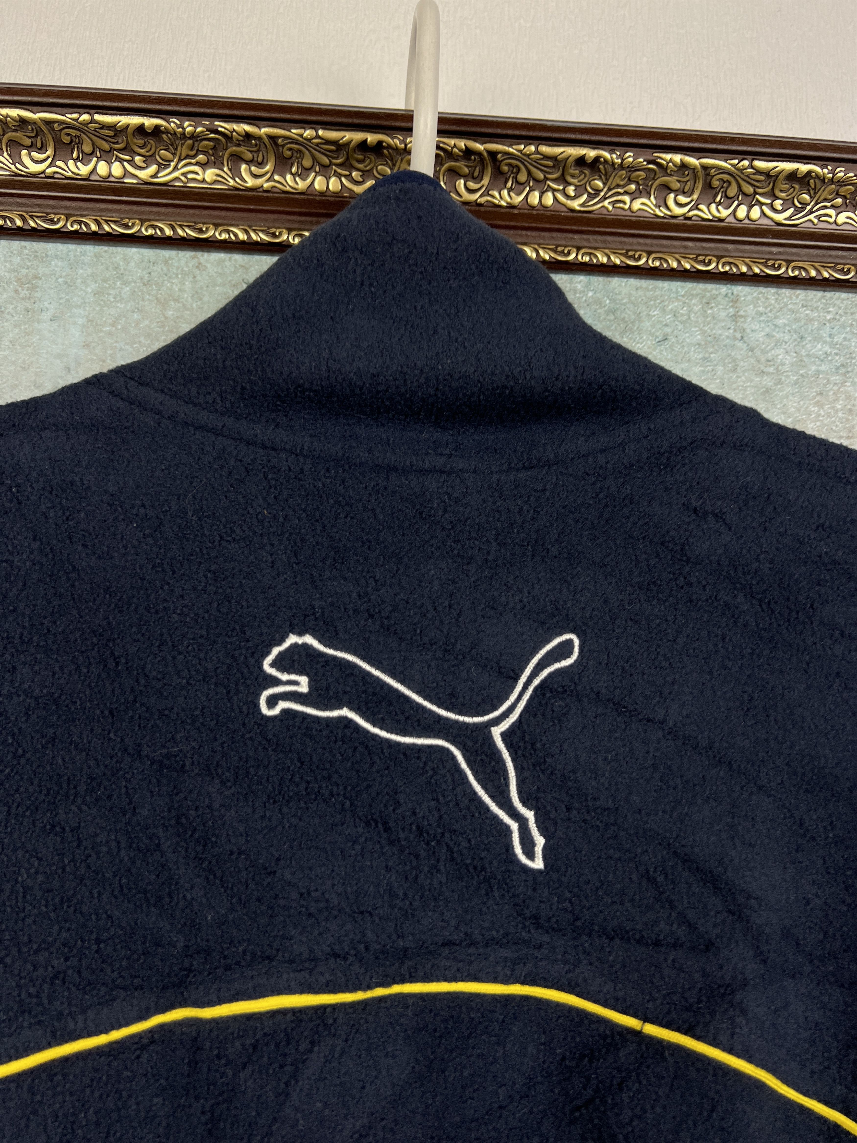 Puma Vintage Derby County Football Fleece Jacket Soccer Track Top Size US M / EU 48-50 / 2 - 10 Thumbnail