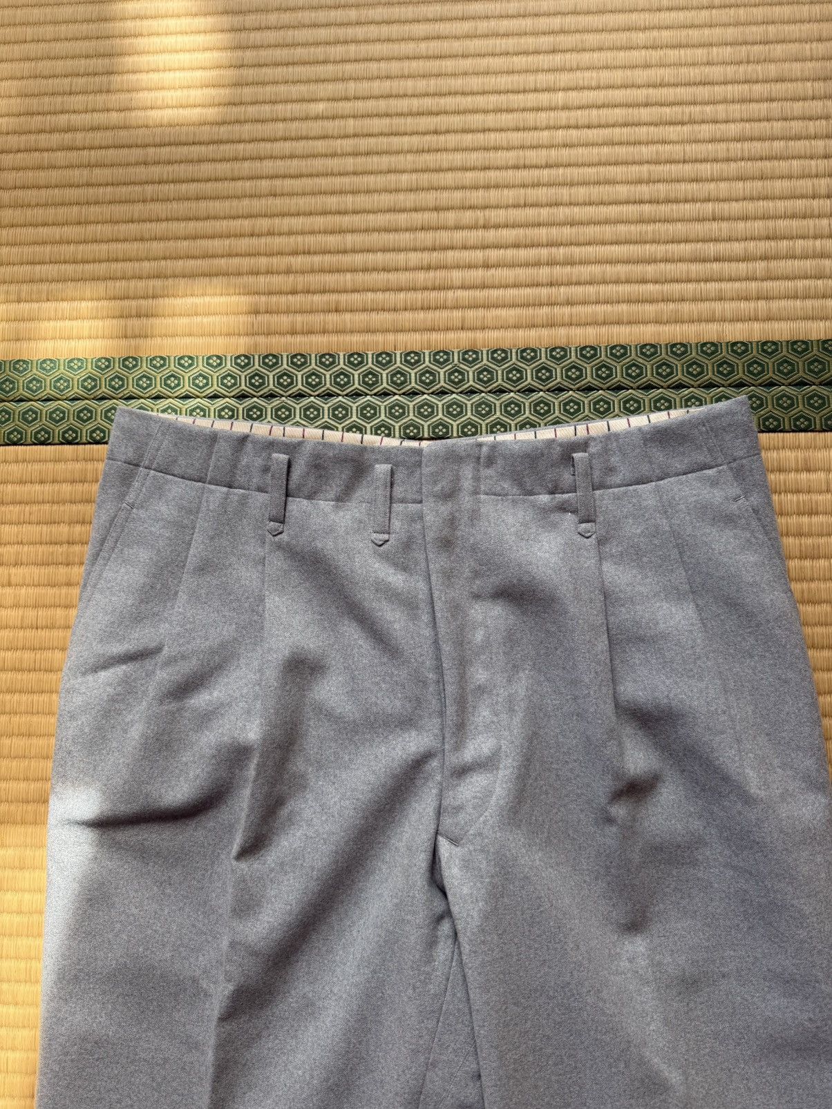 Other Autumn&Winter Soft Japanese Flannel Slacks (1960s–1970s) Size US 32 / EU 48 - 4 Thumbnail