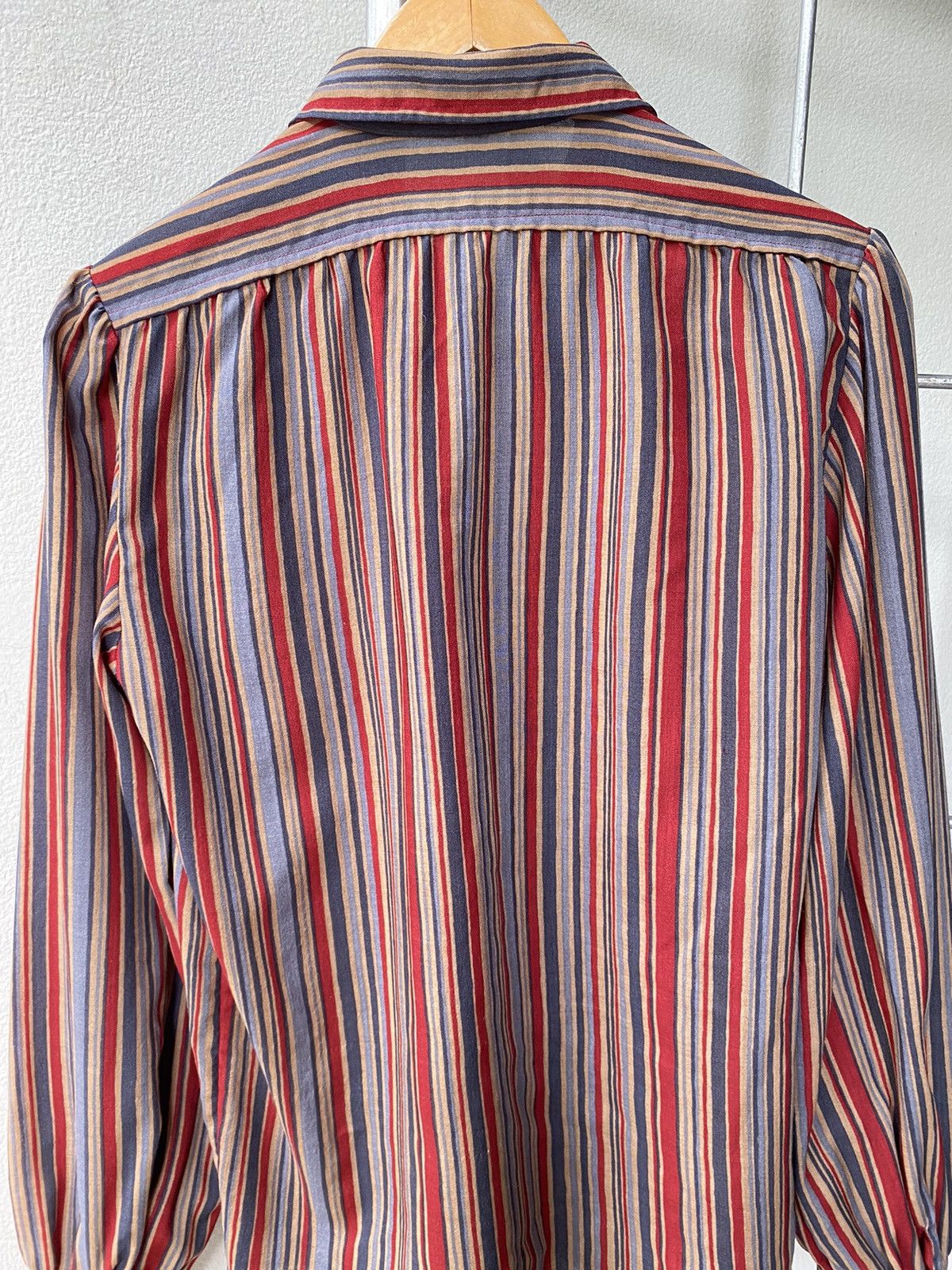 Givenchy Givenchy Multicolor Striped Long-Sleeve Shirt Size S / US 4 / IT 40 - 15 Thumbnail