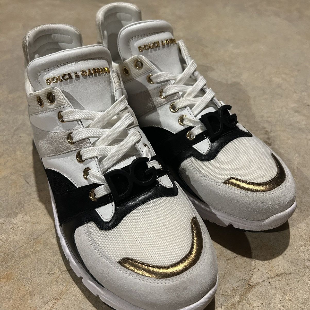 Designer × Dolce & Gabbana Dolce & Gabbana Jamaica Trainers US 8 Rare Designer Size US 8 / EU 41 - 9 Thumbnail