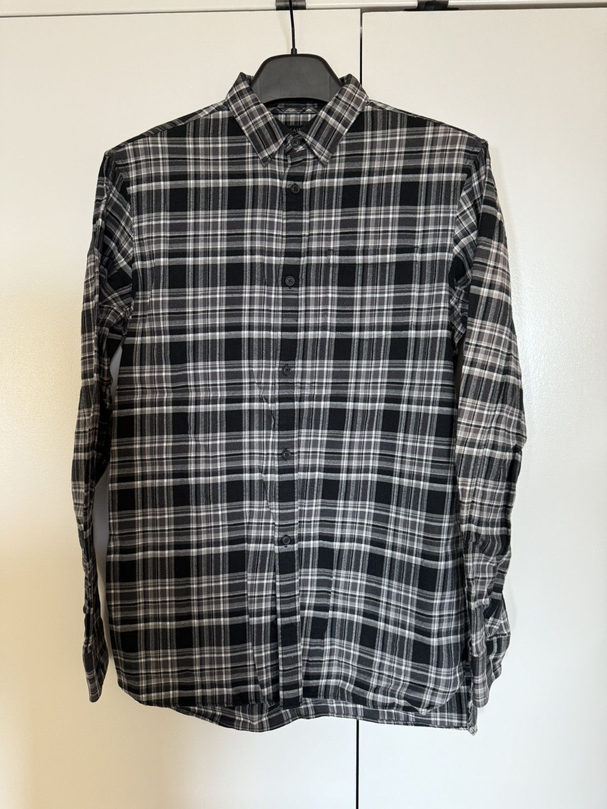 Allsaints Allsaints Relaxed Fit Checked Shirt Size US M / EU 48-50 / 2 - 1 Thumbnail