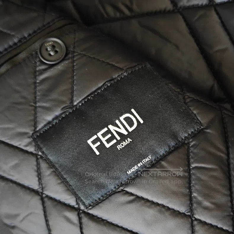 Fendi Fendi Double-sided color-blocked logo coat Size US M / EU 48-50 / 2 - 4 Thumbnail