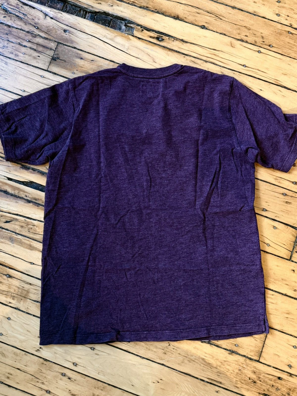 Supreme Purple Burg Heather Supreme Pocket Tee Size US XL / EU 56 / 4 - 7 Thumbnail