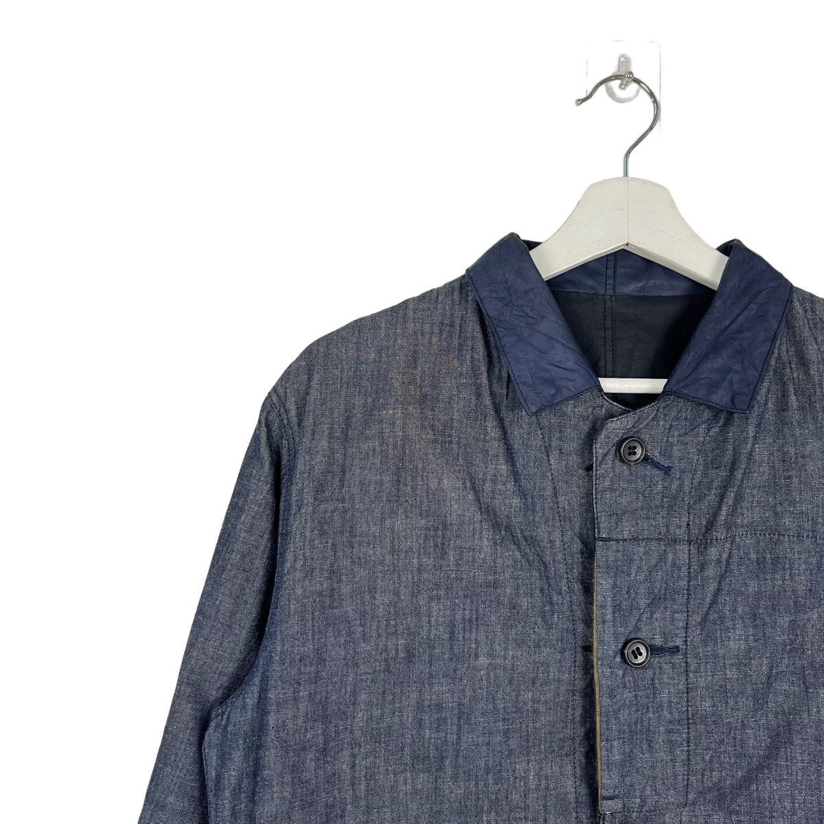 Beauty Beast 🔥 MOTEL BEAUTY BEAST REVERSIBLE DENIM CHORE JACKET Size US M / EU 48-50 / 2 - 6 Thumbnail